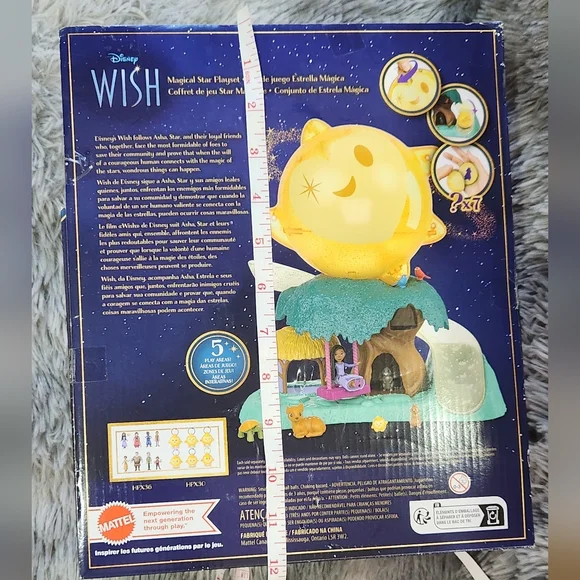 Disney WISH Magical Star Play Set NIB - Picture 5 of 7